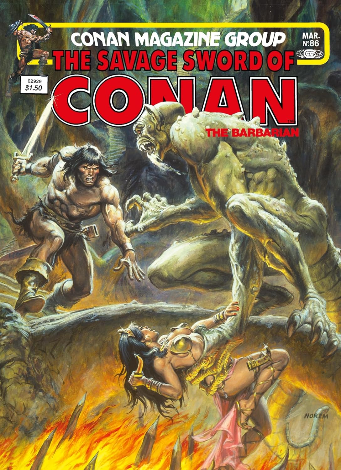 The Savage Sword Of Conan: The Original Comics Omnibus Vol.6 (SAVAGE SWORD OF CONAN OMNIBUS) (Titan Comics)
The Savage Sword Of Conan: The Original Comics Omnibus Vol.6 (SAVAGE SWORD OF CONAN OMNIBUS) (Titan Comics)