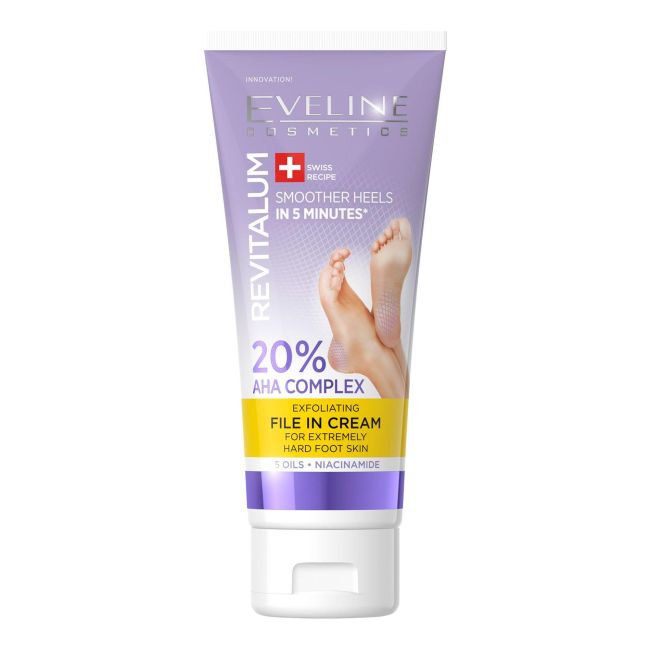 Revitalum пилка-пилинг крем для ног Eveline, 75 мл
Revitalum пилка-пилинг крем для ног Eveline, 75 мл
