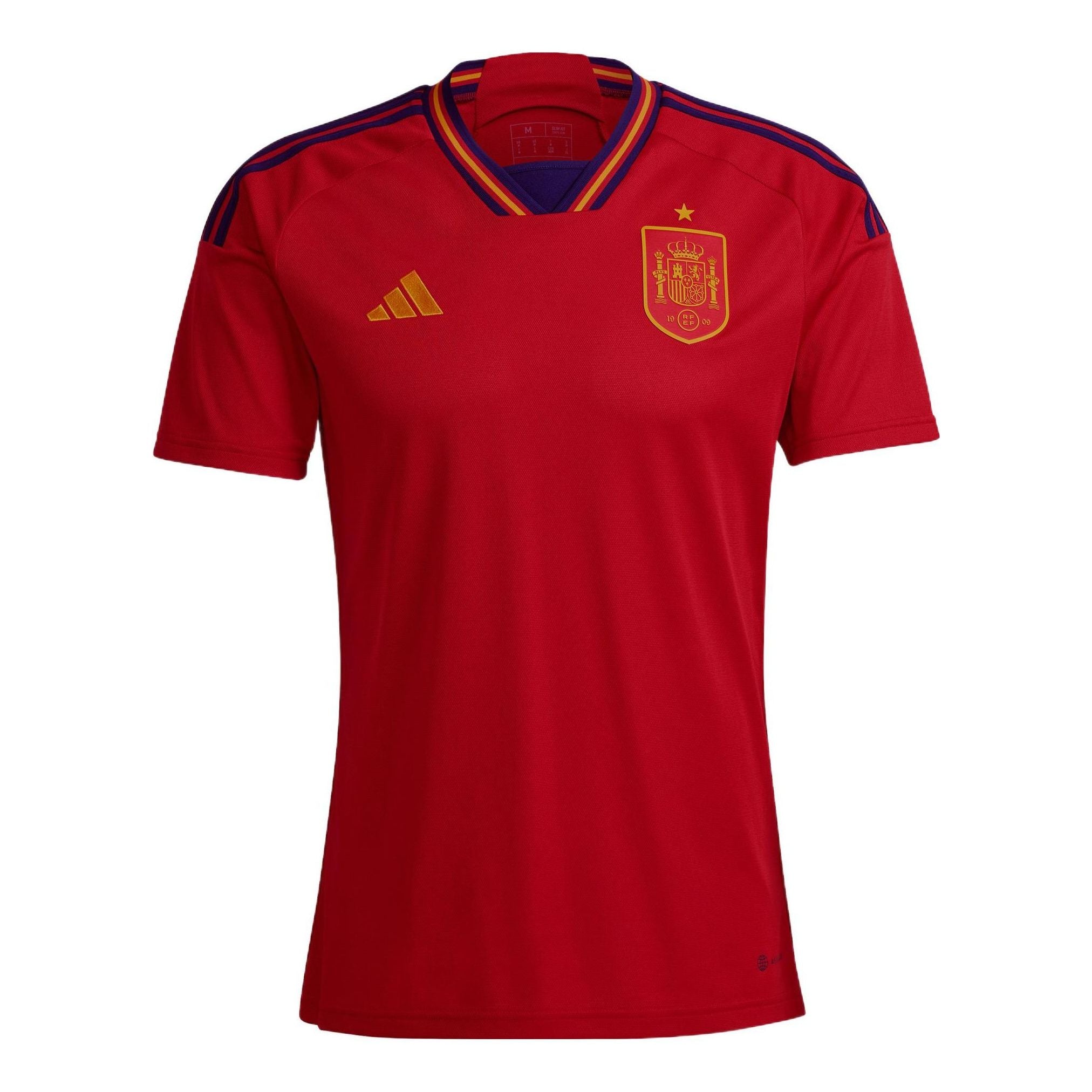 Домашняя футболка сборной Испании по футболу HL1970 (Adidas) для Чемпионата мира 2022-2023
Домашняя футболка сборной Испании по футболу HL1970 (Adidas) для Чемпионата мира 2022-2023