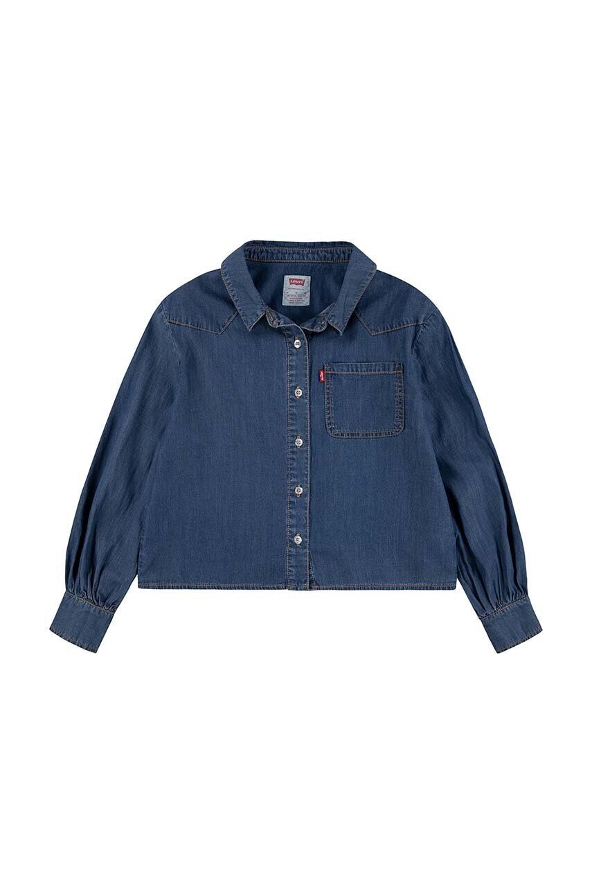 Детская джинсовая рубашка Levi's L/S WESTERN DENIM SHIRT, синий
Детская джинсовая рубашка Levi's L/S WESTERN DENIM SHIRT, синий
