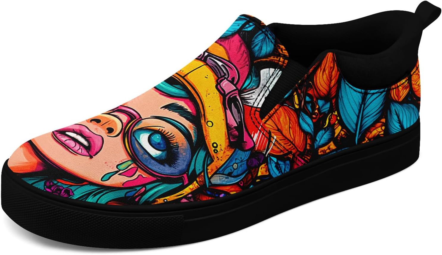 Мужские модные холщовые кеды, женские слипоны, удобные в носке, дышащие, легкие, стильные кроссовки с графическим принтом, повседневная обувь Awsole, черный/синий/желтый/оранжевый
Мужские модные холщовые кеды, женские слипоны, удобные в носке, дышащие, легкие, стильные кроссовки с графическим принтом, повседневная обувь Awsole, черный/синий/желтый/оранжевый