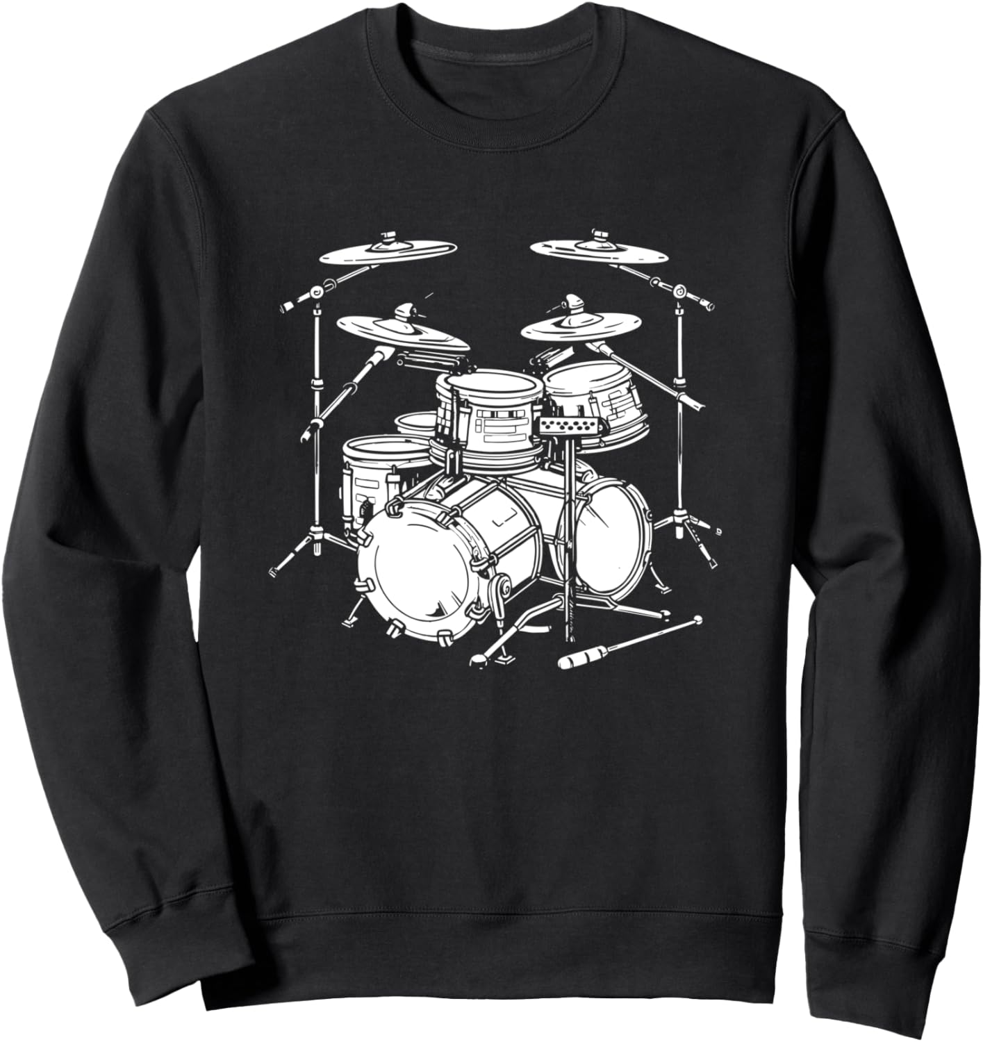 Футболка с изображением ударной установки и барабанных палочек Rock Artist Graphic T-Shirts And Giveaways, черный
Футболка с изображением ударной установки и барабанных палочек Rock Artist Graphic T-Shirts And Giveaways, черный