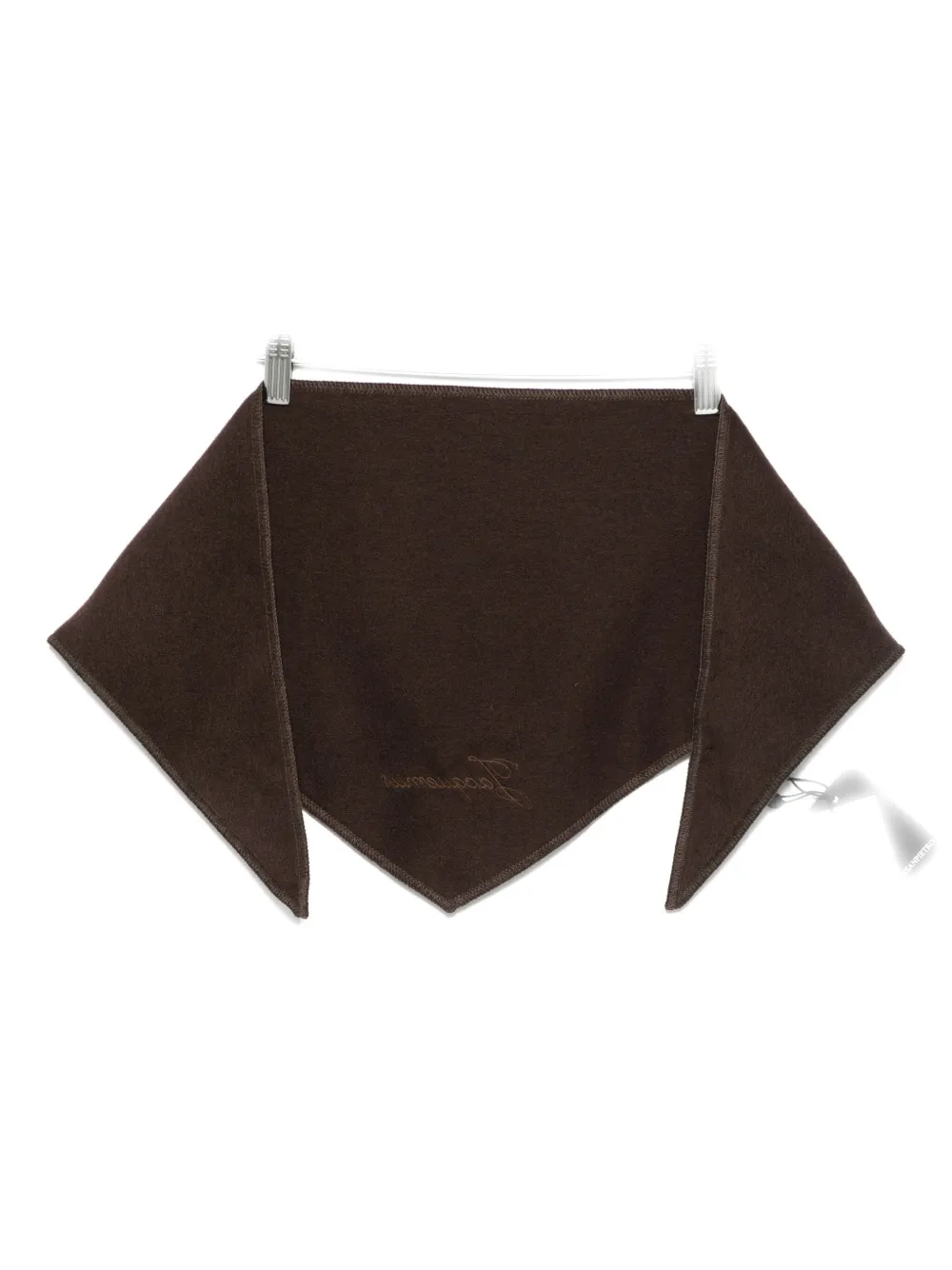 Кашемировый шарф JACQUEMUS, коричневый
Кашемировый шарф JACQUEMUS, коричневый