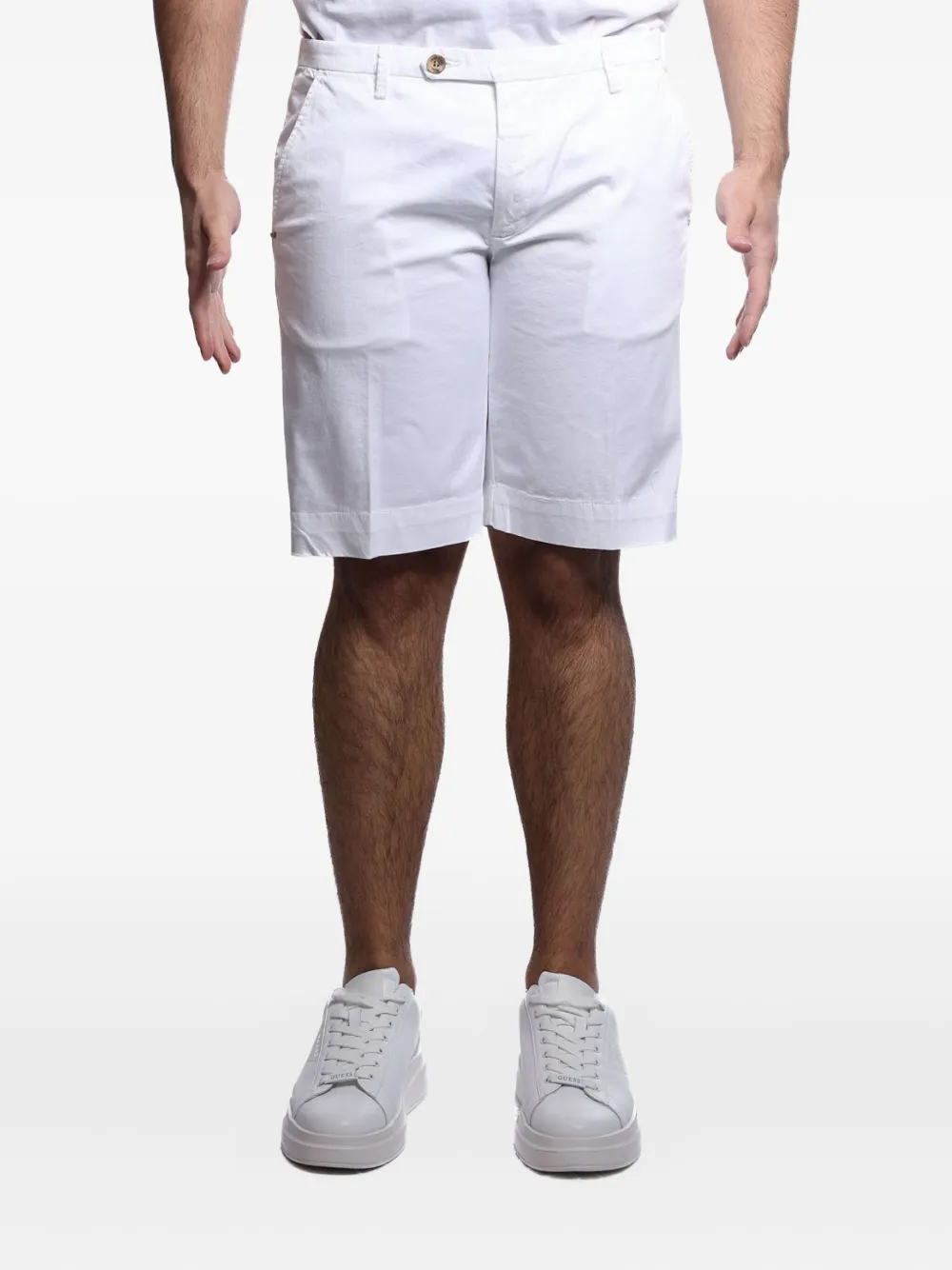 Шорты из эластичного хлопка Entre Amis, белый
Шорты из эластичного хлопка Entre Amis, белый