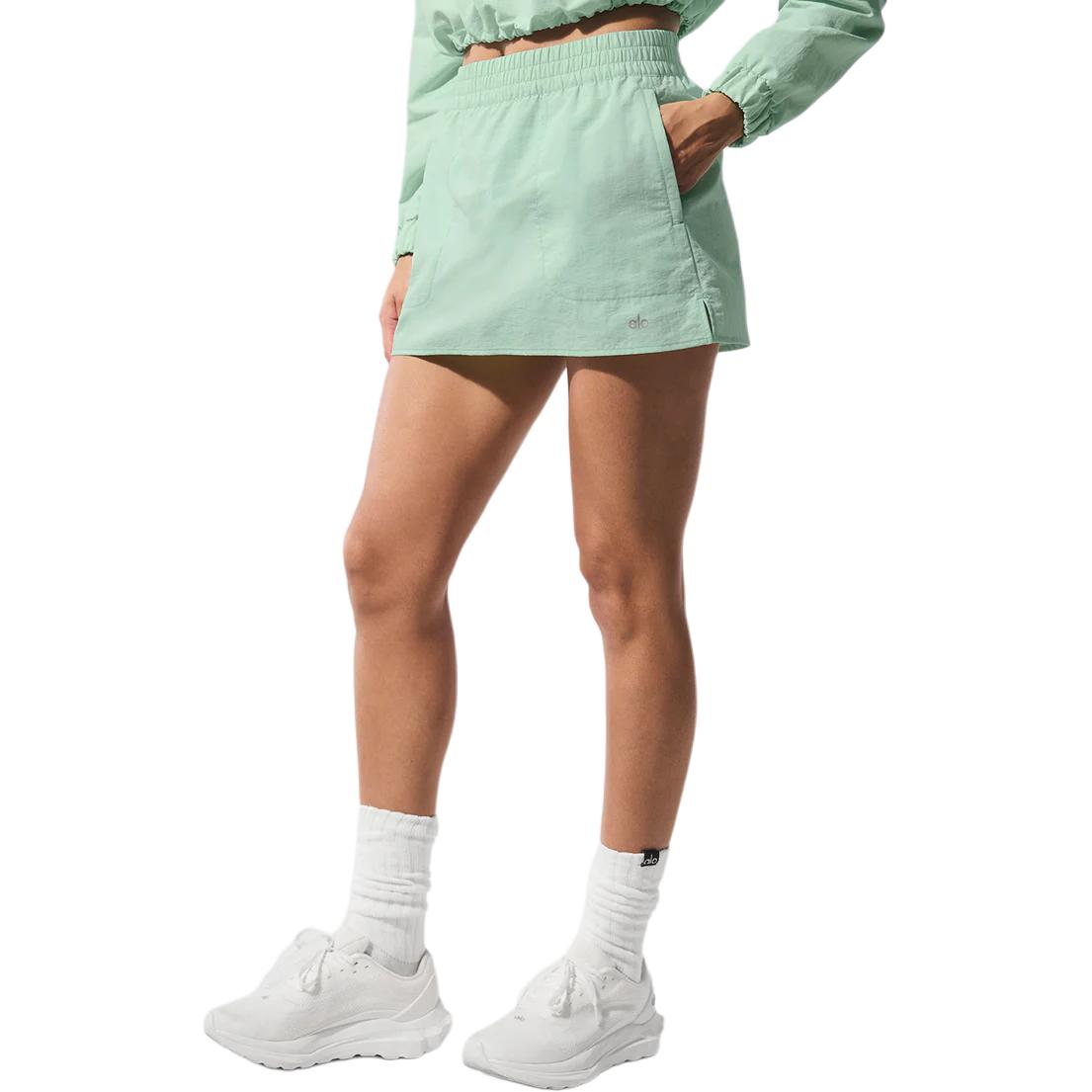 Повседневная короткая юбка женская Alo Yoga, зеленый/мятный
Повседневная короткая юбка женская Alo Yoga, зеленый/мятный