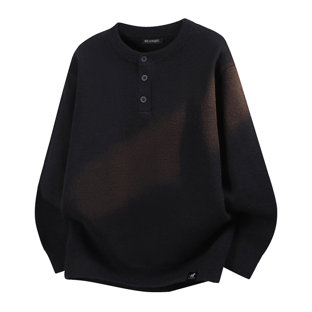 Свитер Unisex Henry Collar Moderate Base Layer HUANQIU, черный
Свитер Unisex Henry Collar Moderate Base Layer HUANQIU, черный