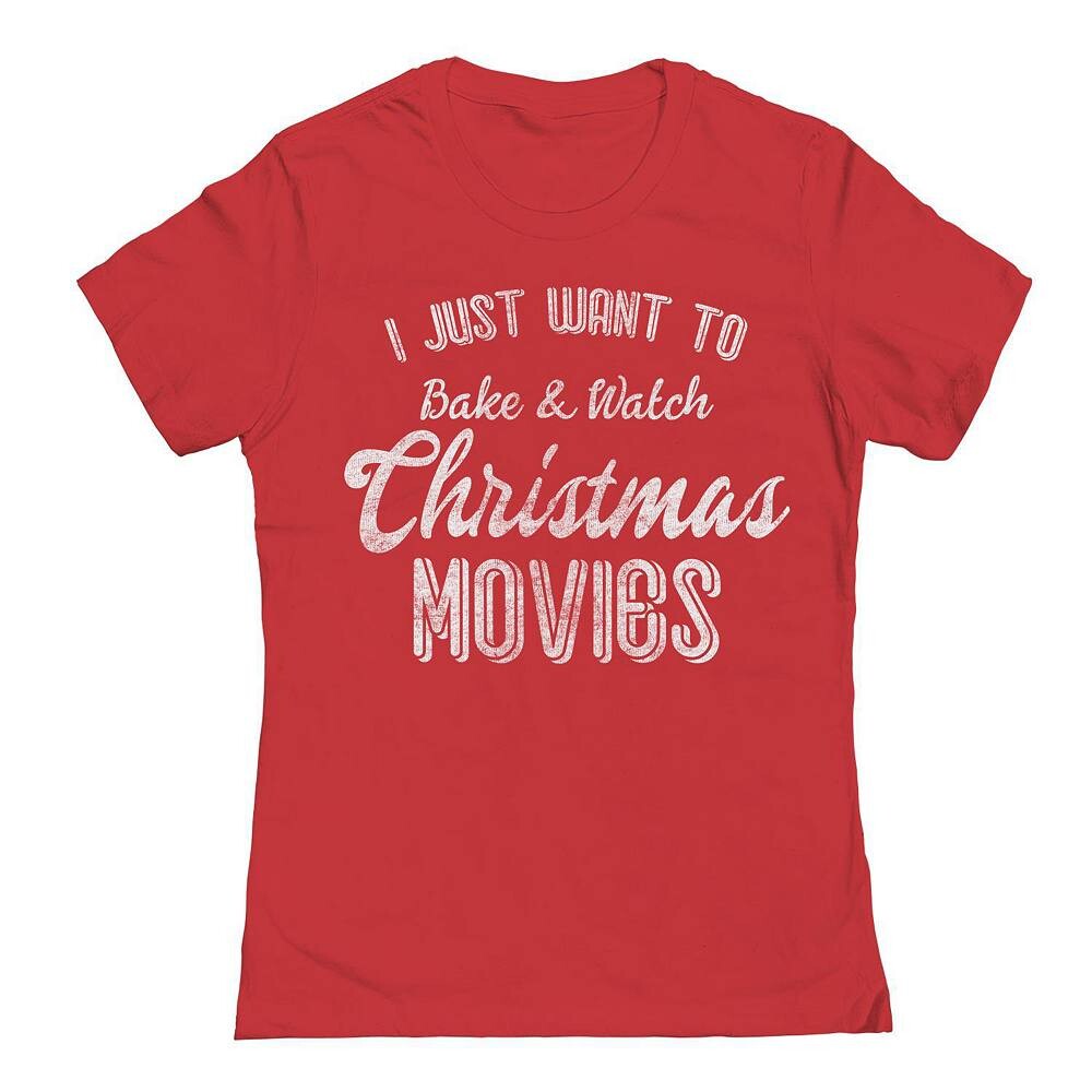 Футболка с рисунком «Я просто хочу испечь Рождество» для юниоров, красный
Футболка с рисунком «Я просто хочу испечь Рождество» для юниоров, красный