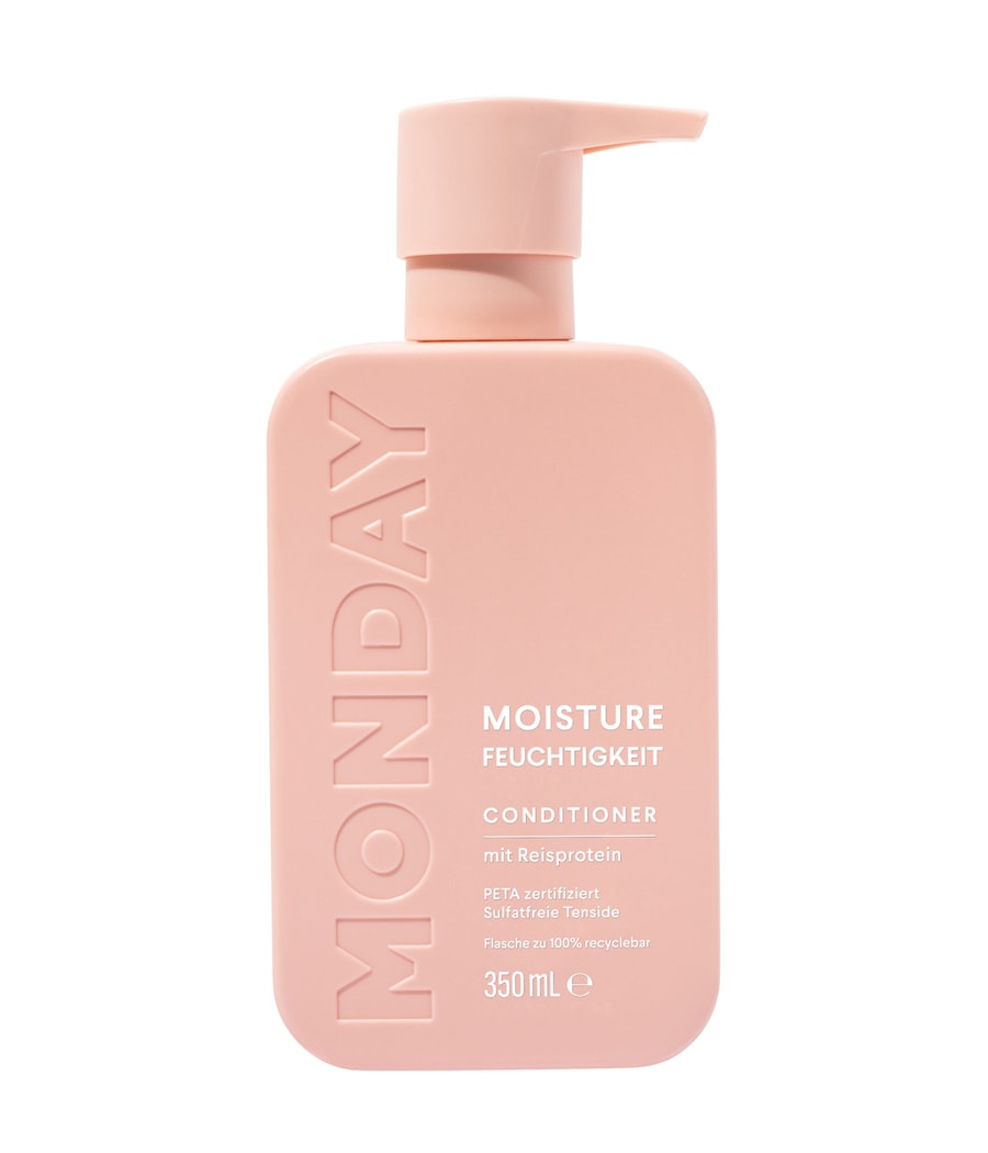 Кондиционер MONDAY Haircare Moisture Feuchtigkeit, 350 ml
Кондиционер MONDAY Haircare Moisture Feuchtigkeit, 350 ml