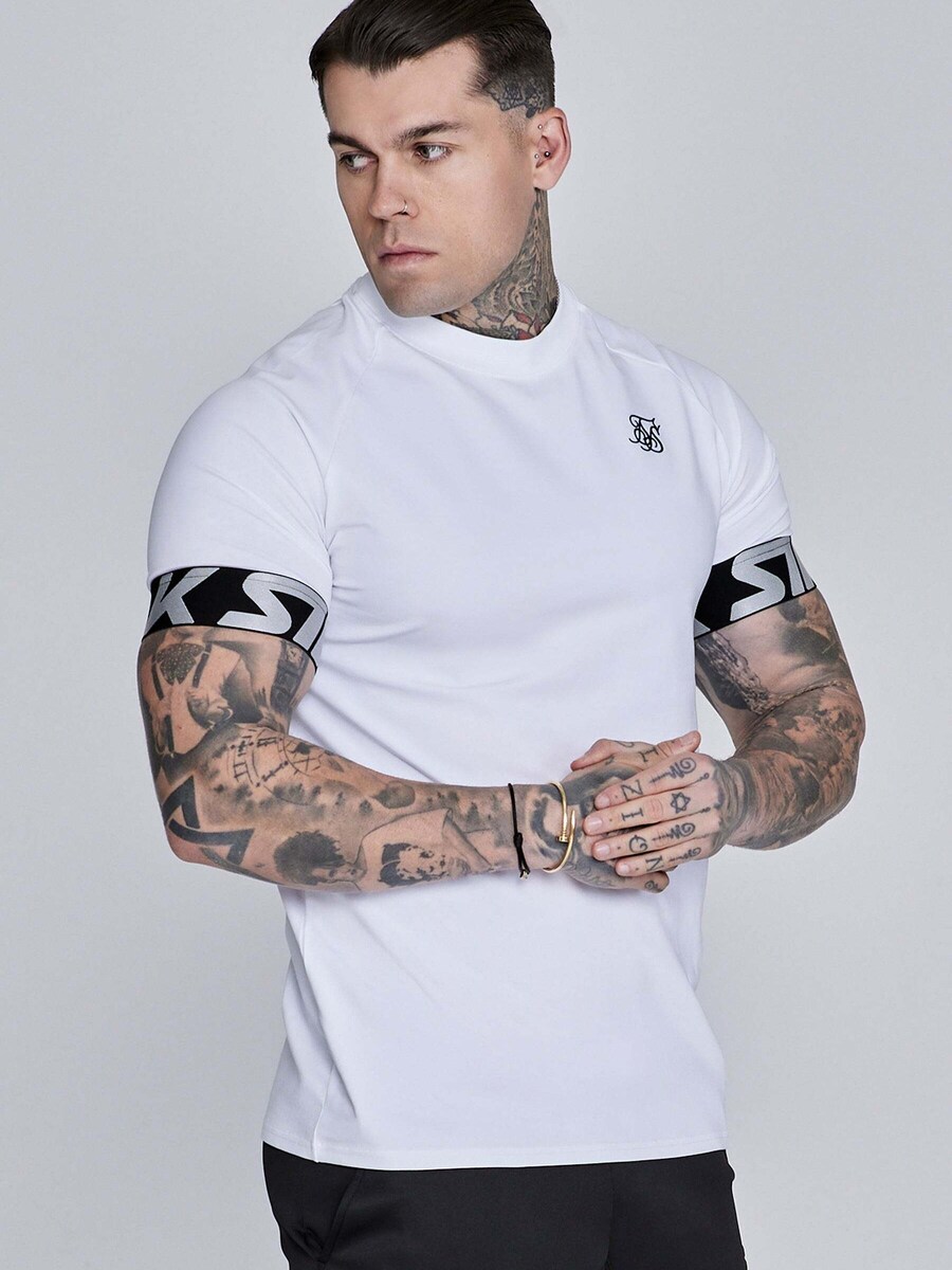 Рубашка SikSilk Tech T-, белый
Рубашка SikSilk Tech T-, белый