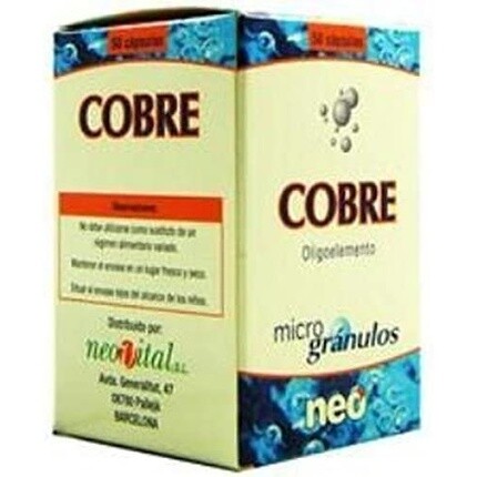 Neo Copper Microgranules 50 капсул
Neo Copper Microgranules 50 капсул