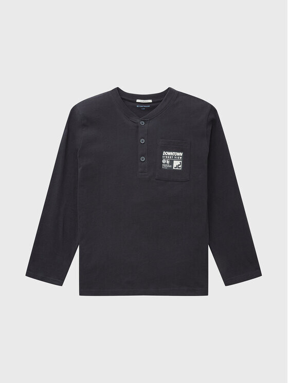 Блуза стандартного кроя Tom Tailor, серый
Блуза стандартного кроя Tom Tailor, серый