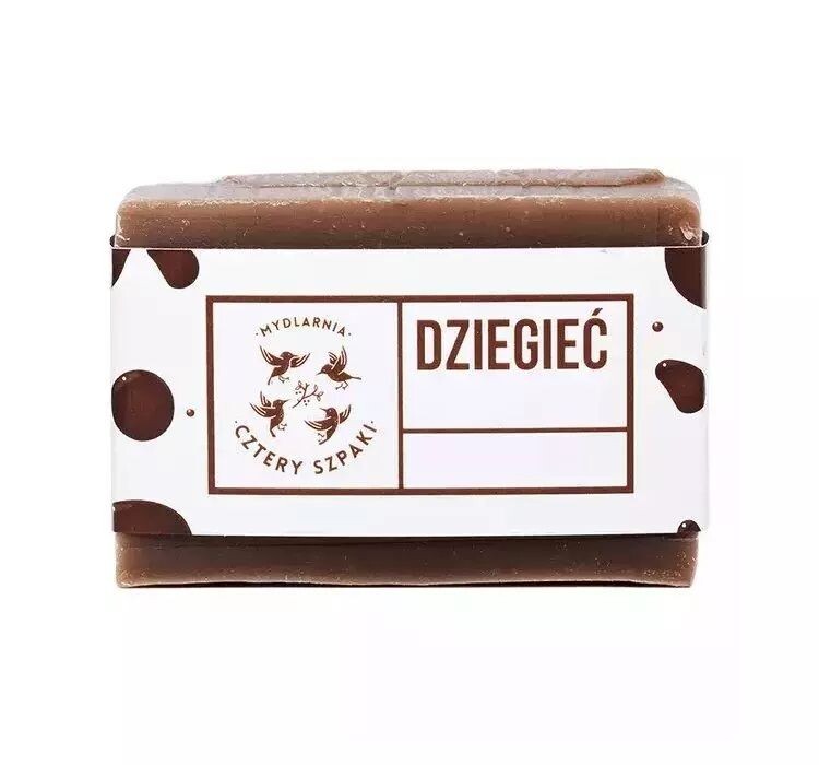 Mydlarnia Cztery Szpaki z Dziegciem кусковое мыло, 110 g
Mydlarnia Cztery Szpaki z Dziegciem кусковое мыло, 110 g