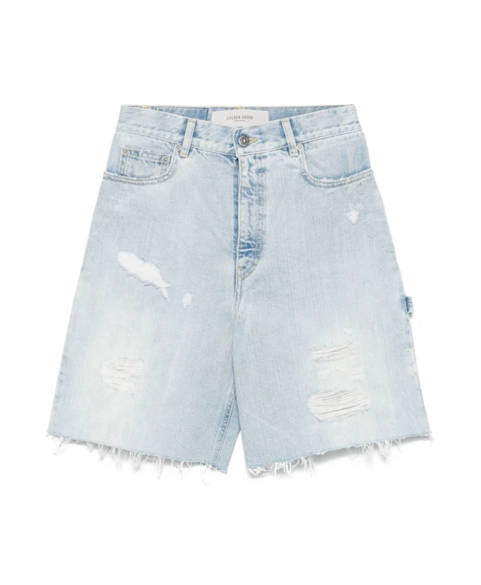 Светло-Голубые шорты - модные Golden Goose, синий
Светло-Голубые шорты - модные Golden Goose, синий