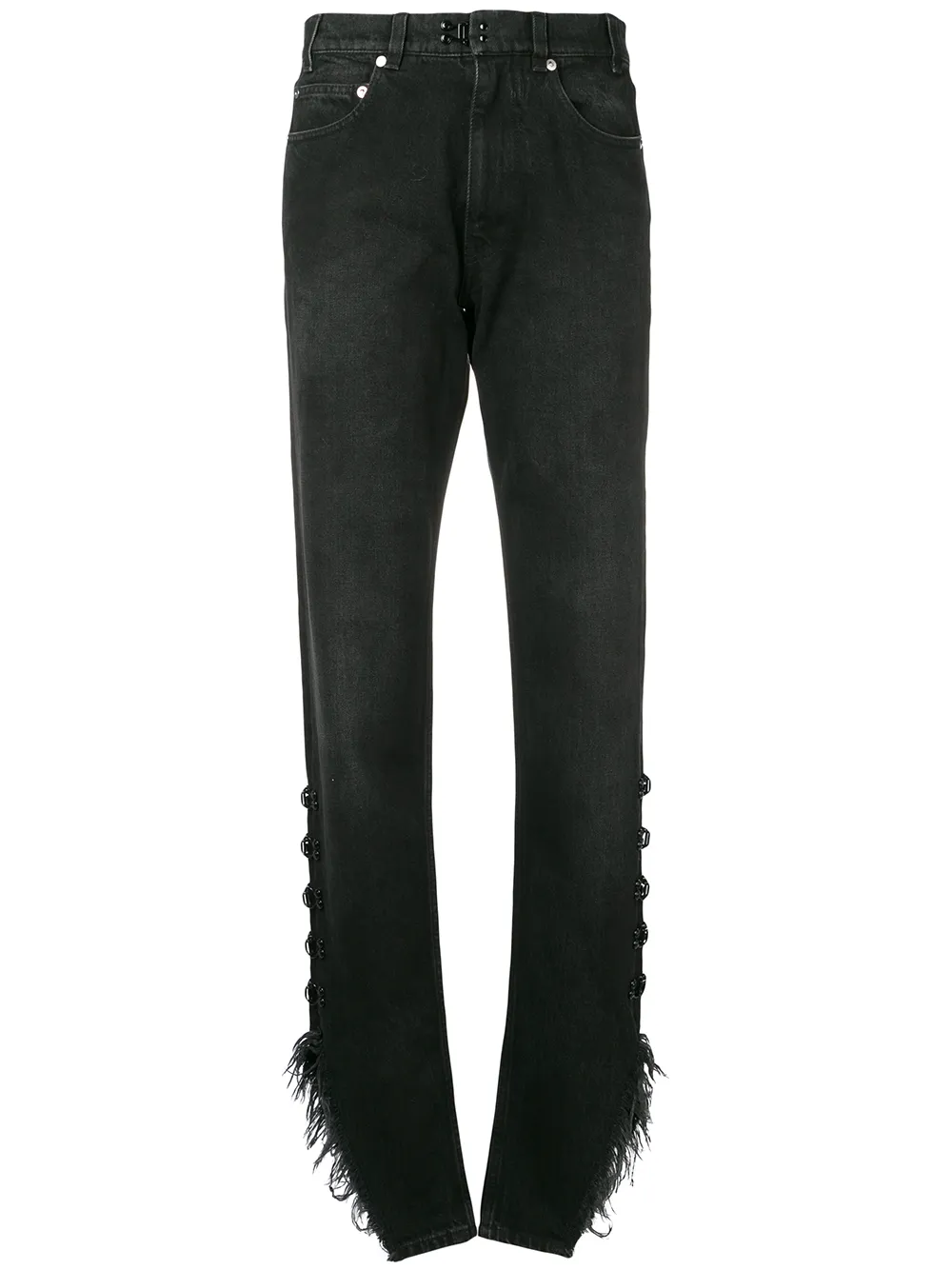 Джинсы с рваным эффектом Olivier Theyskens, черный
Джинсы с рваным эффектом Olivier Theyskens, черный