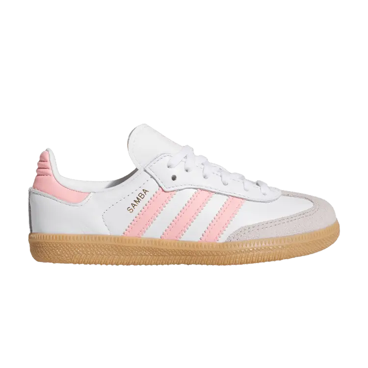 Кроссовки adidas Samba OG C White Semi Pink Spark, белый
Кроссовки adidas Samba OG C White Semi Pink Spark, белый