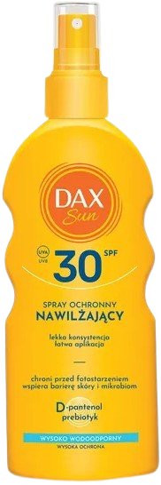 DAX SUN PROTECTIVE MOISTURIZING SPRAY SPF 30 200 ML, DAX
DAX SUN PROTECTIVE MOISTURIZING SPRAY SPF 30 200 ML, DAX