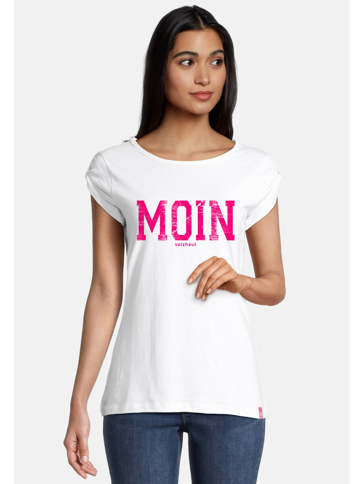 Рубашка BIIKE - MOIN в бело-неоново-розовом цвете Salzhaut
Рубашка BIIKE - MOIN в бело-неоново-розовом цвете Salzhaut