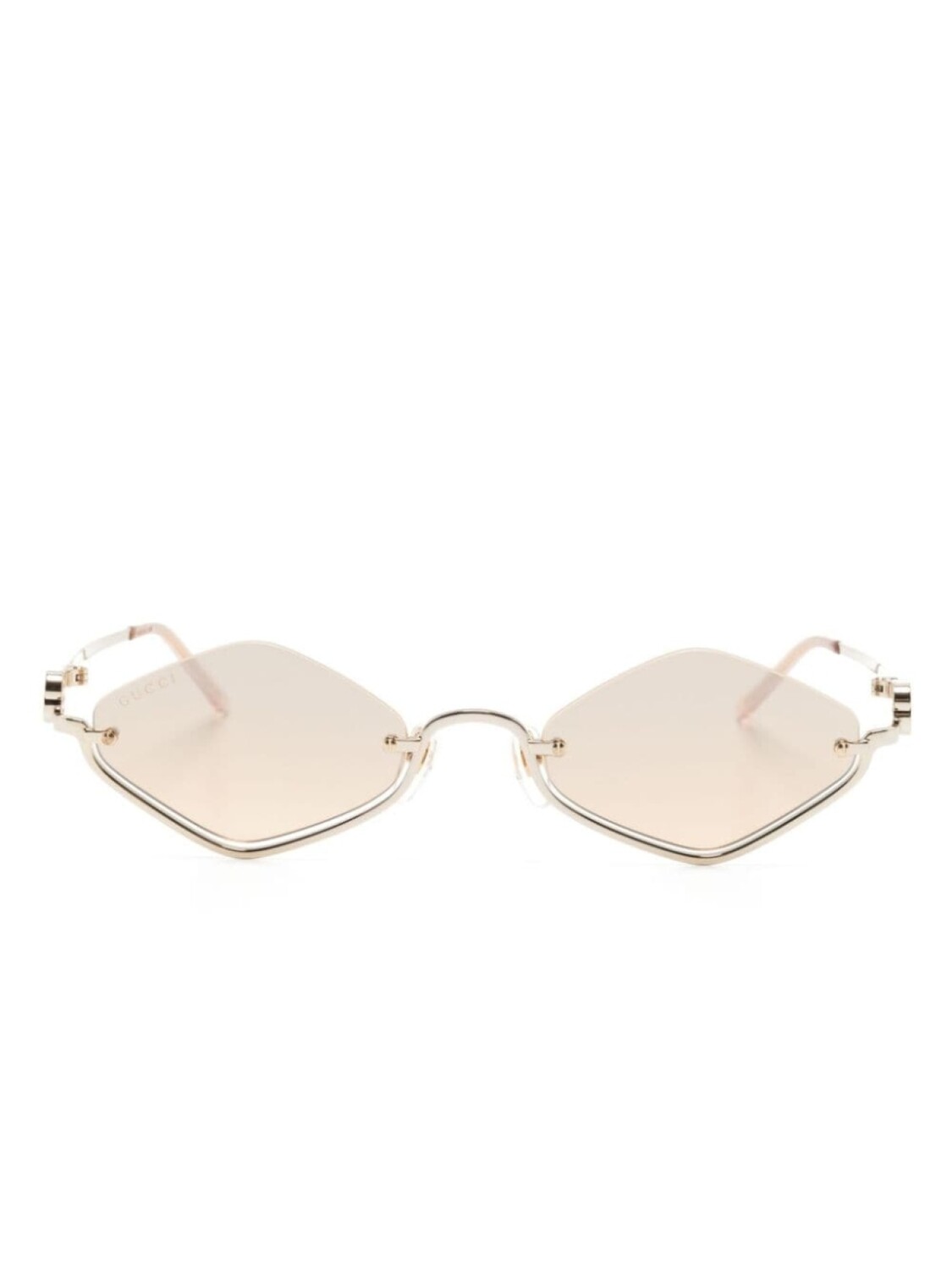 Gucci Eyewear солнцезащитные очки в полуободковой оправе, золотистый
Gucci Eyewear солнцезащитные очки в полуободковой оправе, золотистый