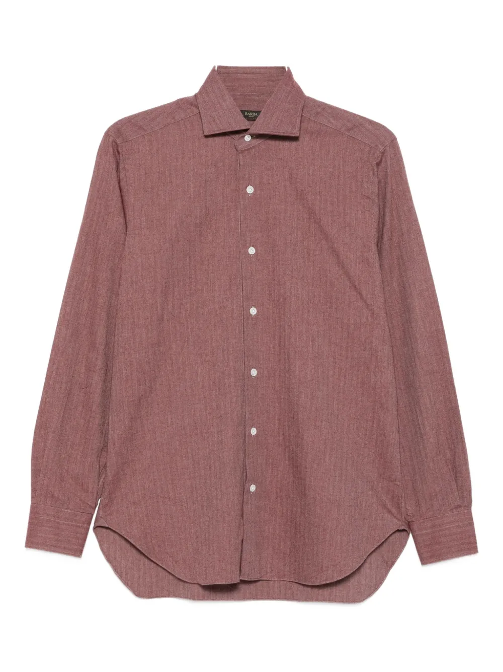 Рубашка из хлопка с рисунком «елочка» Barba, красный
Рубашка из хлопка с рисунком «елочка» Barba, красный