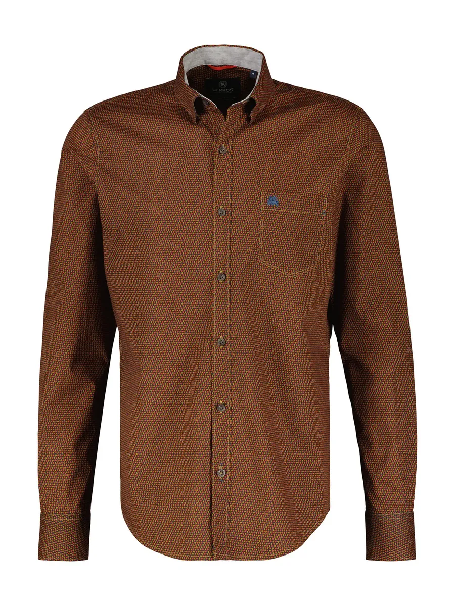 Рубашка LERROS с длинными рукавами "Рубашка LERROS из поплина с узором "елочка", цвет Lava Red
Рубашка LERROS с длинными рукавами "Рубашка LERROS из поплина с узором "елочка", цвет Lava Red