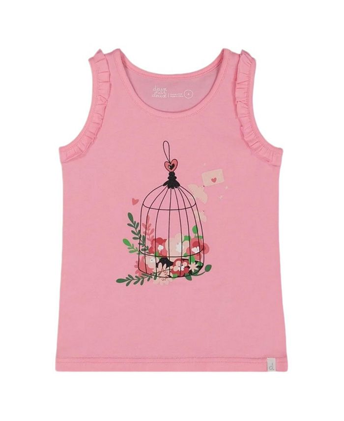 Детская майка из органического хлопка с рюшами Candy - для малышей Deux par Deux, розовый
Детская майка из органического хлопка с рюшами Candy - для малышей Deux par Deux, розовый