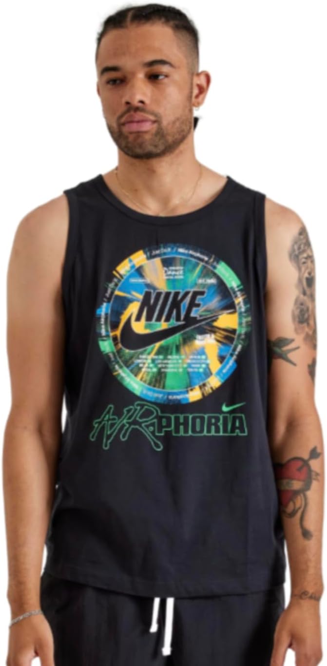 Мужская спортивная майка для бега Nike Air-Phoria Cotton, Black
Мужская спортивная майка для бега Nike Air-Phoria Cotton, Black