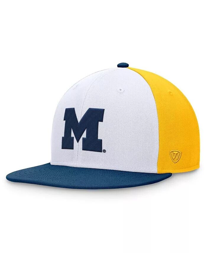 Мужская белая/темно-синяя приталенная шляпа Michigan Wolverines Tri-Tone Heritage Collector Top Of The World, мультиколор
Мужская белая/темно-синяя приталенная шляпа Michigan Wolverines Tri-Tone Heritage Collector Top Of The World, мультиколор