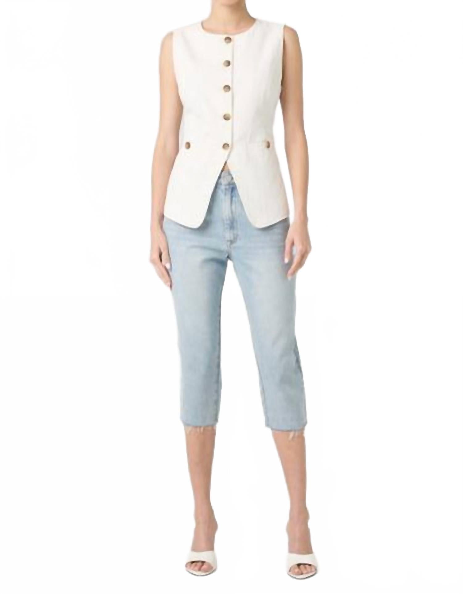 Облачный взрыв длинный джинсовый жилет BLANKNYC, Cloud Burst
Облачный взрыв длинный джинсовый жилет BLANKNYC, Cloud Burst