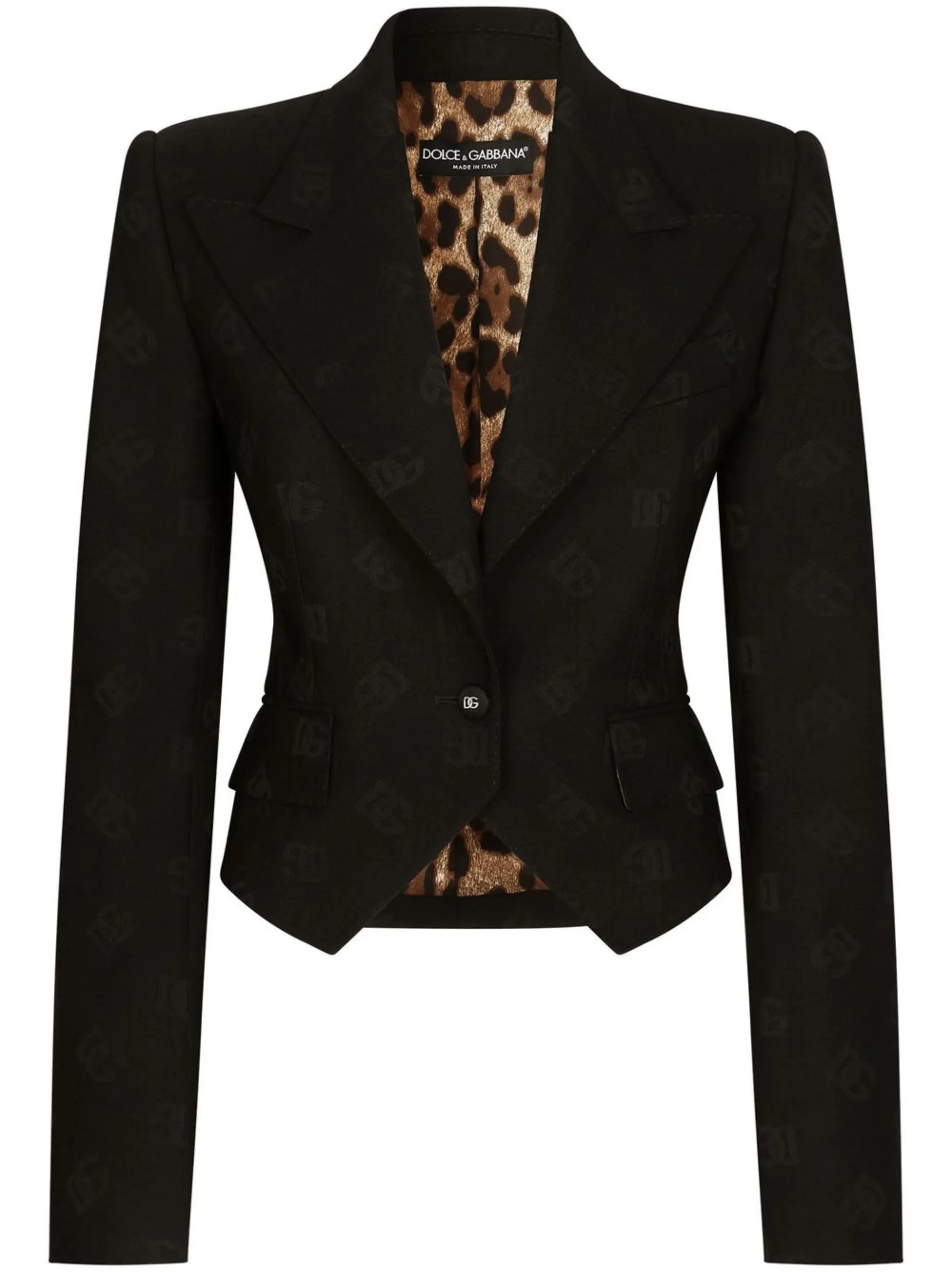 Жаккардовый пиджак Spencer Dolce & Gabbana, черный
Жаккардовый пиджак Spencer Dolce & Gabbana, черный