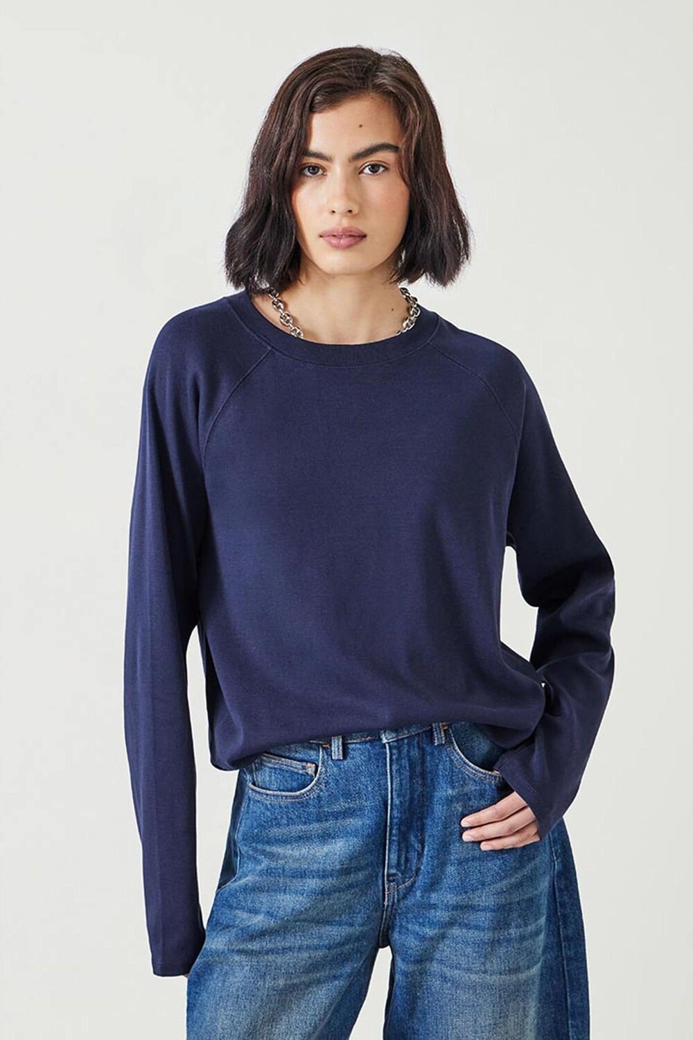 100% хлопок Матильда реглан топ Hush, синий
100% хлопок Матильда реглан топ Hush, синий