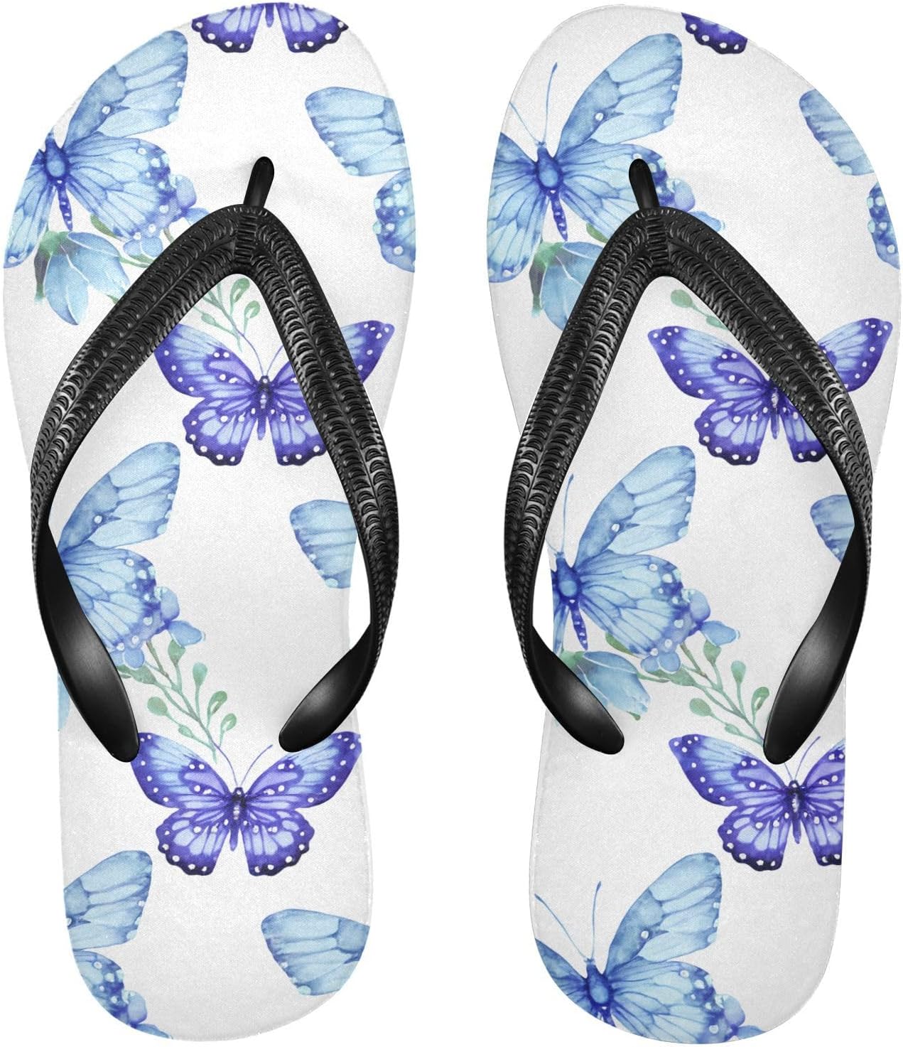 Вьетнамки с акварельным рисунком бабочки, белые пляжные шлепанцы, резиновые нескользящие летние тапочки для женщин и мужчин Sinestour
Вьетнамки с акварельным рисунком бабочки, белые пляжные шлепанцы, резиновые нескользящие летние тапочки для женщин и мужчин Sinestour