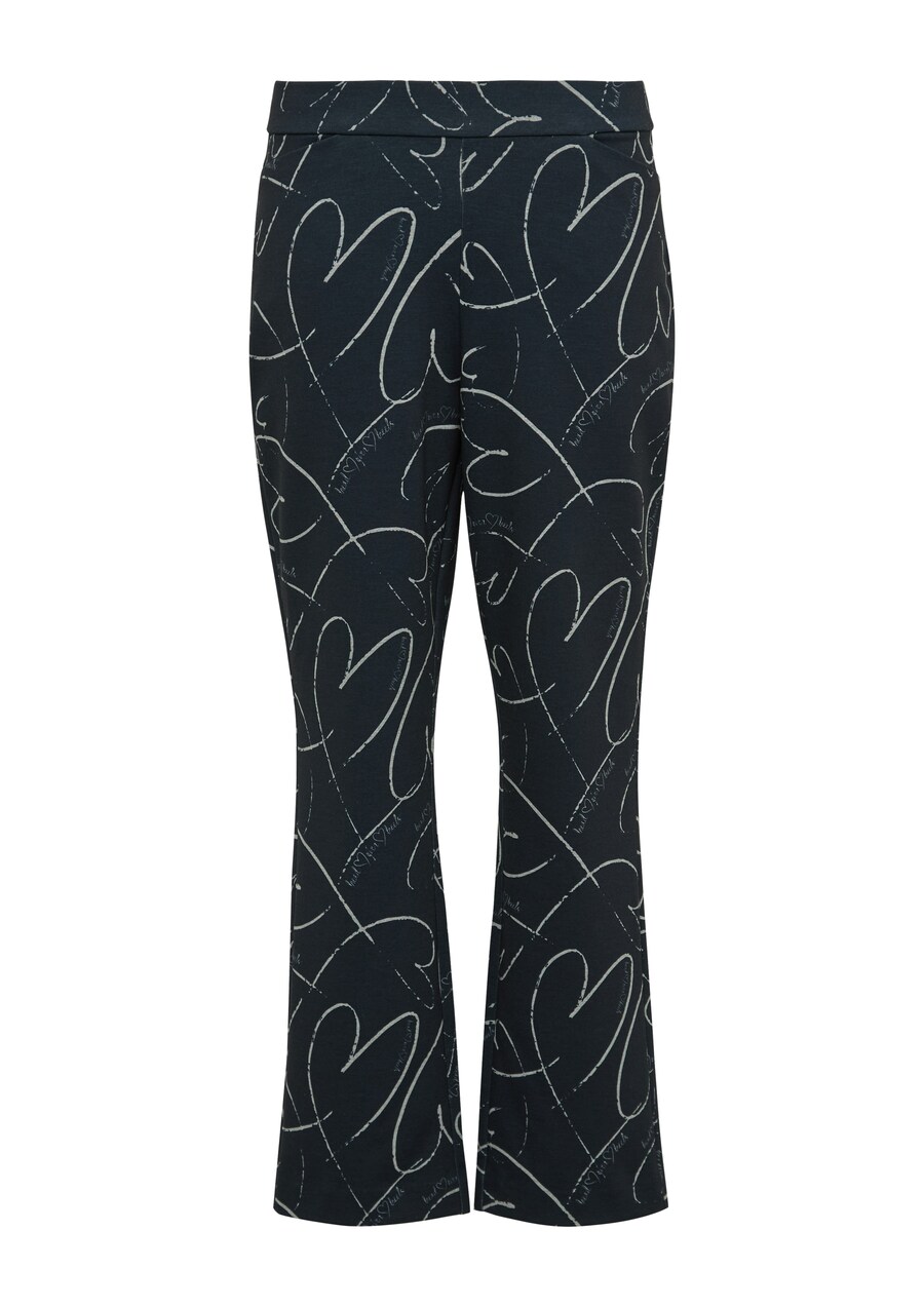 Расклешенные брюки s.Oliver BLACK LABEL, темно-синий
Расклешенные брюки s.Oliver BLACK LABEL, темно-синий