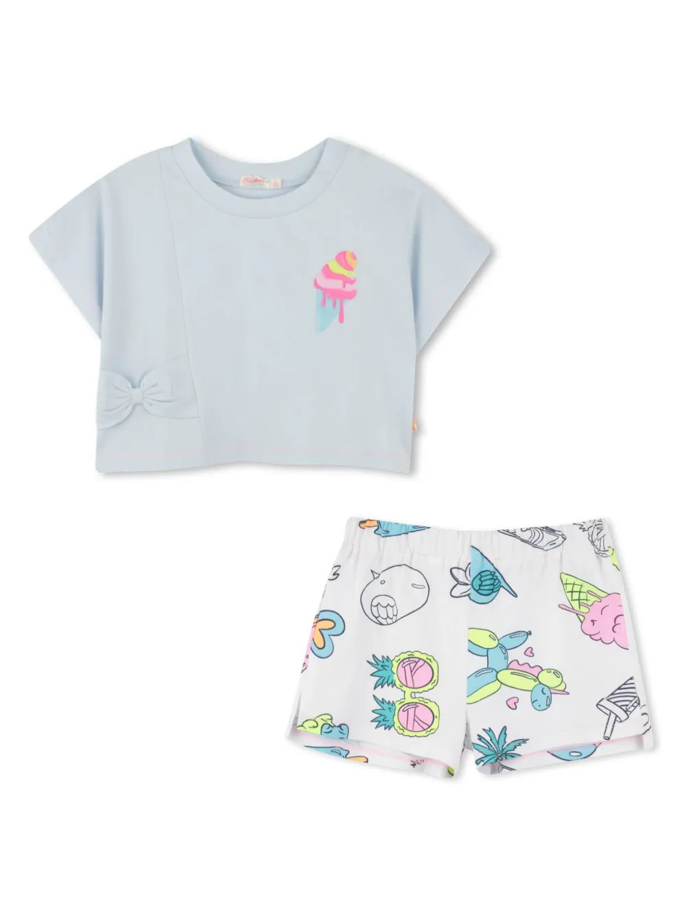 Комплект из топа и шортов с принтом Billieblush, белый
Комплект из топа и шортов с принтом Billieblush, белый