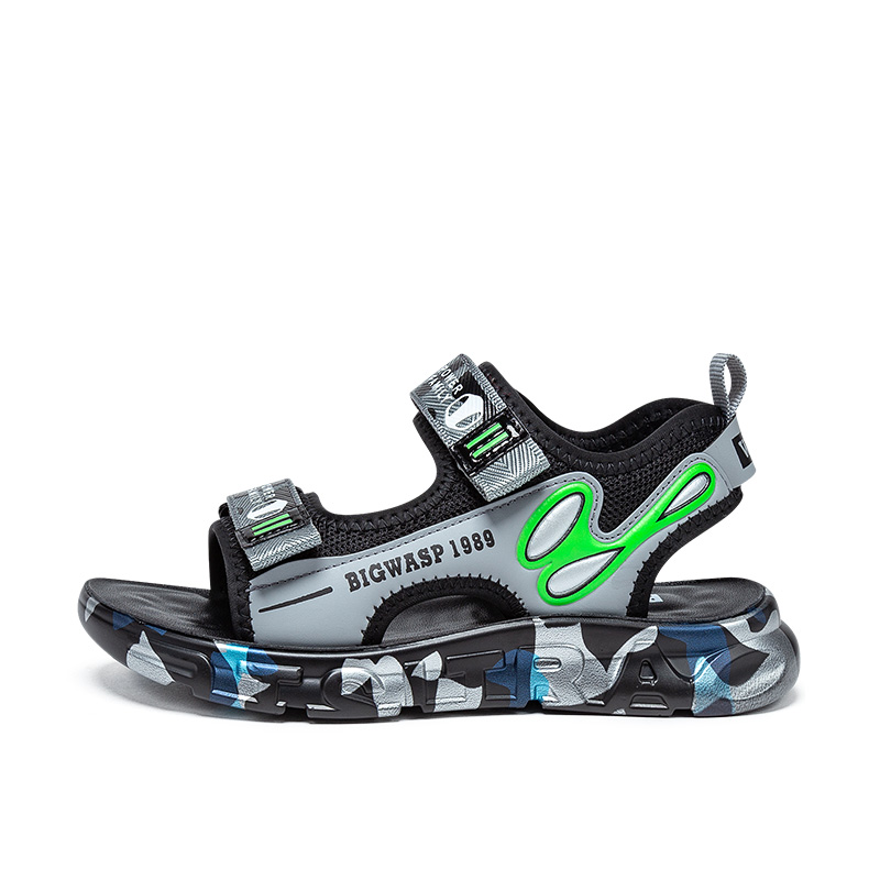 Детские сандалии для детей от 3 до 7 лет BIG WASP, черный/зеленый
Детские сандалии для детей от 3 до 7 лет BIG WASP, черный/зеленый