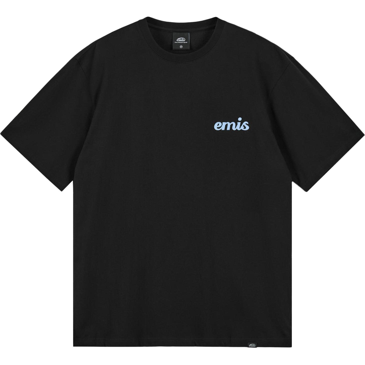 Футболка унисекс Emis, черный
Футболка унисекс Emis, черный