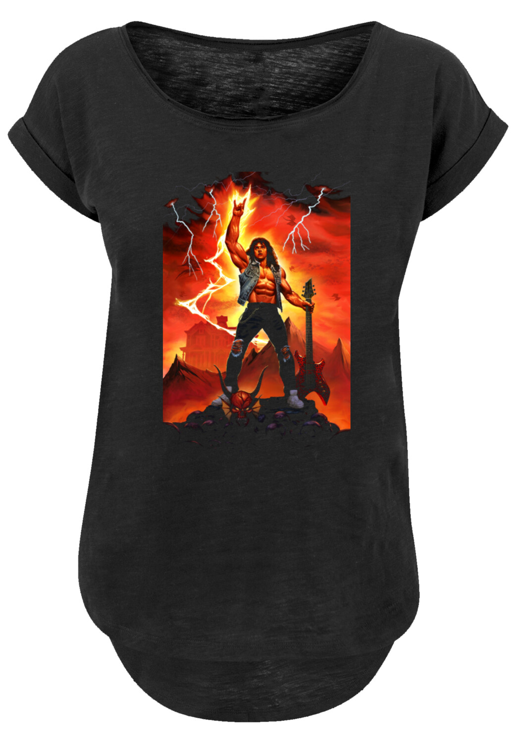 Футболка F4NT4STIC Stranger Things Hell Guitar DTG Netflix TV Series, черный
Футболка F4NT4STIC Stranger Things Hell Guitar DTG Netflix TV Series, черный