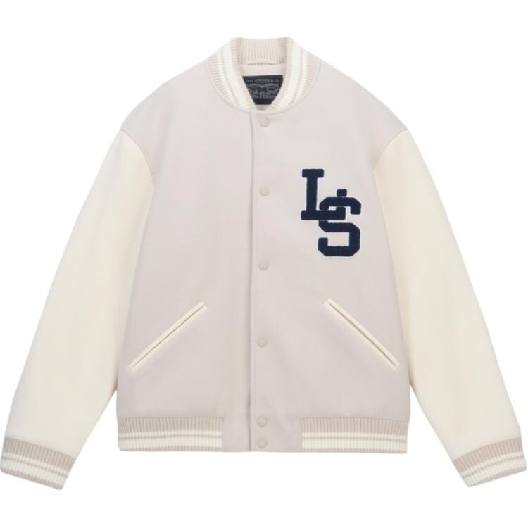 Бейсбольная куртка унисекс бежевый Levis
Бейсбольная куртка унисекс бежевый Levis