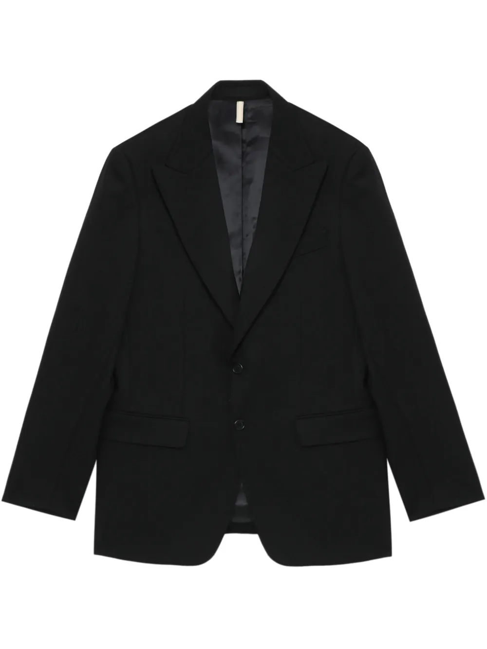 Шерстяной однобортный пиджак Sunflower, черный 
Шерстяной однобортный пиджак Sunflower, черный