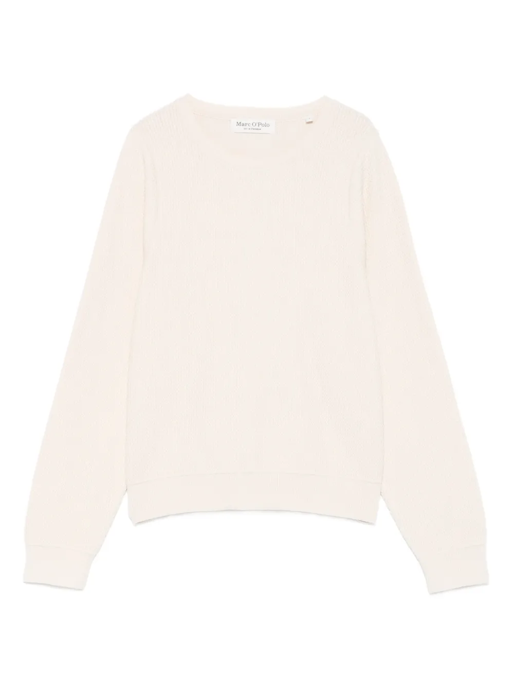 Ребристый свитер с круглым вырезом Marc O'Polo, нейтральный
Ребристый свитер с круглым вырезом Marc O'Polo, нейтральный