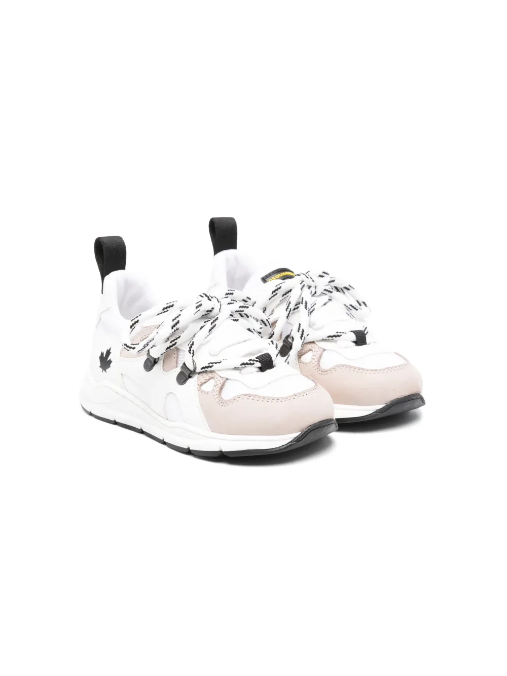 Кроссовки в стиле колор-блок DSQUARED2 KIDS, белый 
Кроссовки в стиле колор-блок DSQUARED2 KIDS, белый