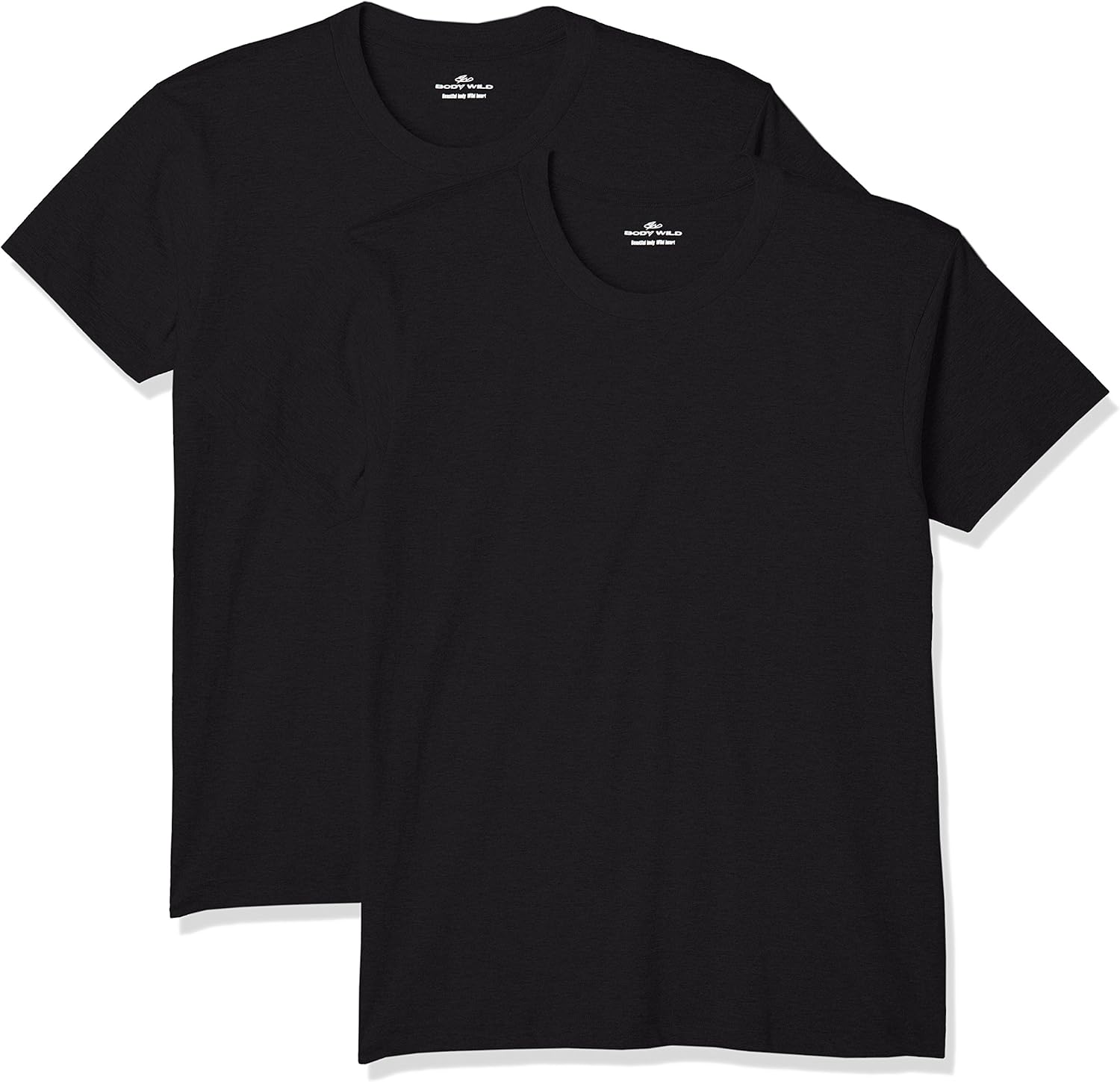 Мужская футболка Body Wild с коротким рукавом и круглым вырезом, 100% хлопок Tenjiku, комплект из 2 штук, черный
Мужская футболка Body Wild с коротким рукавом и круглым вырезом, 100% хлопок Tenjiku, комплект из 2 штук, черный