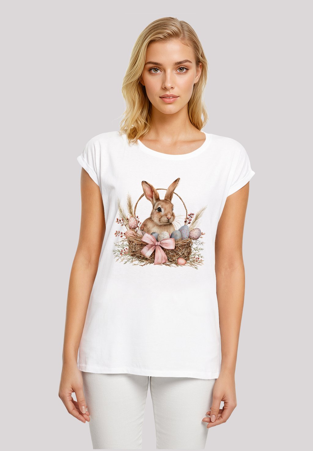 Футболка с принтом OSTERHASEN KORB DEKOR F4NT4STIC, белый
Футболка с принтом OSTERHASEN KORB DEKOR F4NT4STIC, белый