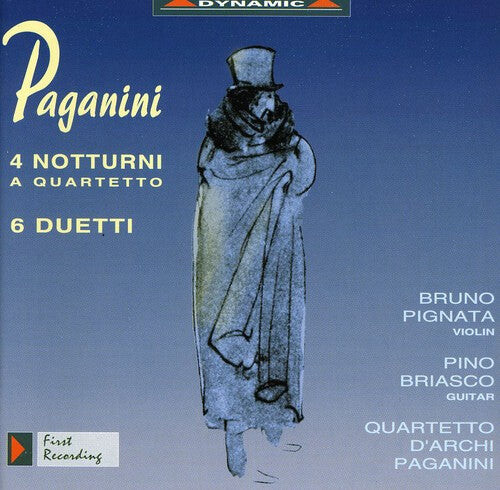 CD диск Paganini / Pignata / Allocco / Braucher / Destefan: 6 Duets for Violin & Guitar / 4 Notturni a Quart
CD диск Paganini / Pignata / Allocco / Braucher / Destefan: 6 Duets for Violin & Guitar / 4 Notturni a Quart