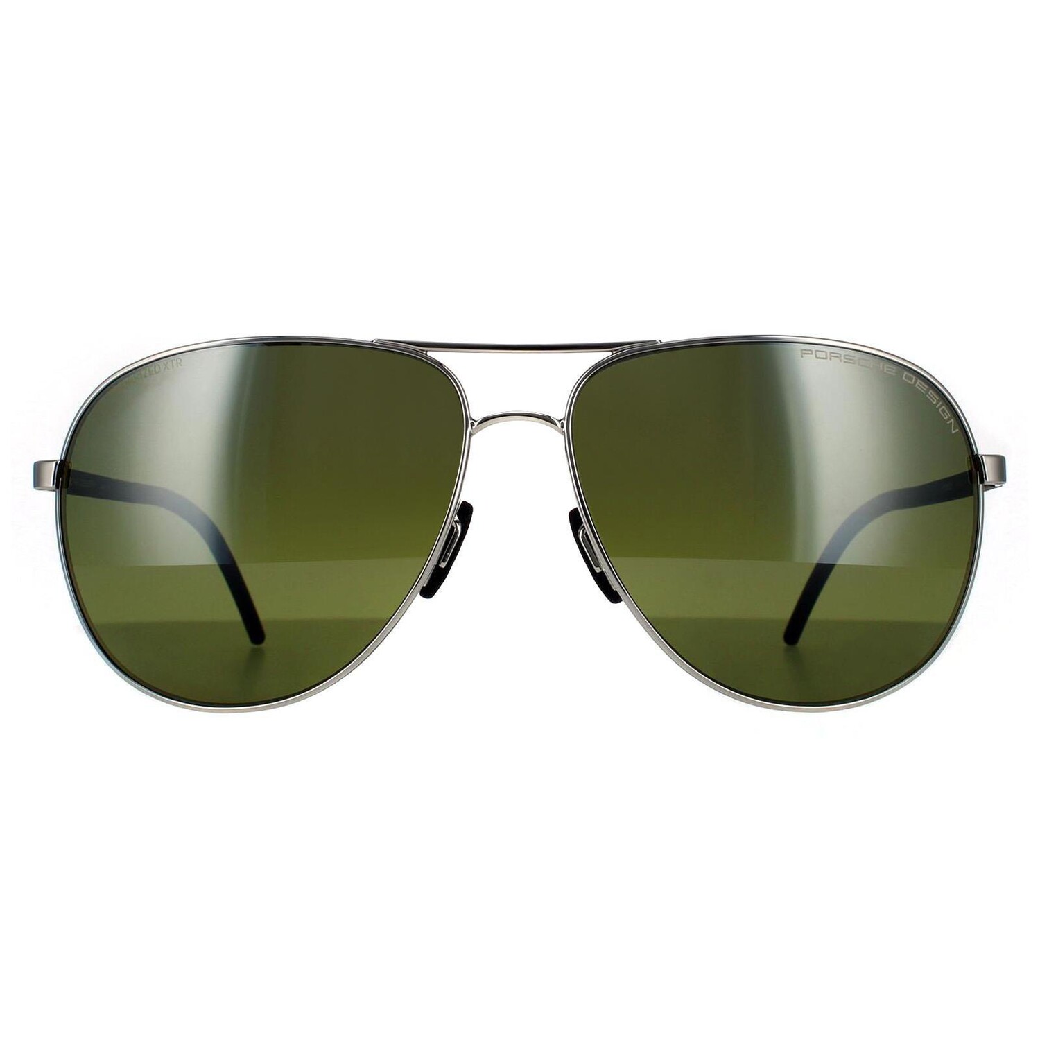 Зеленые поляризованные солнцезащитные очки Aviator Palladium Porsche Design, серебро
Зеленые поляризованные солнцезащитные очки Aviator Palladium Porsche Design, серебро