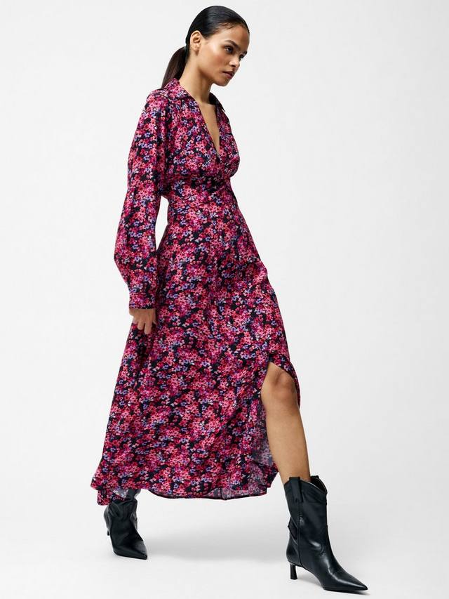 Платье миди в цветочек от дженнифер French Connection, цвет Black/Pink
Платье миди в цветочек от дженнифер French Connection, цвет Black/Pink