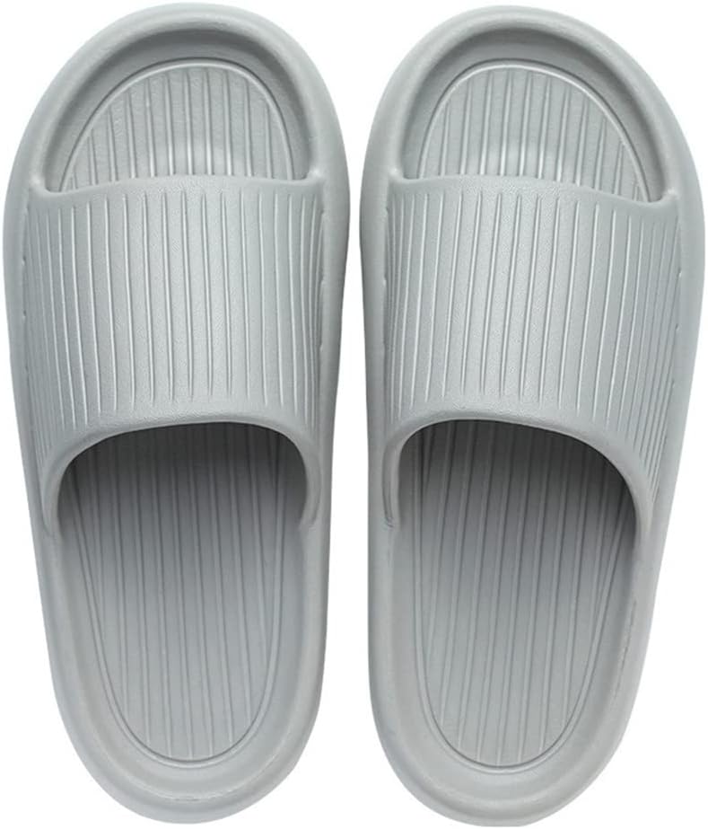 Шлепанцы Rojeam Cloud для женщин и мужчин, с открытым носком, из материала EVA, быстросохнущие, нескользящие, мягкие домашние тапочки для дома и улицы, серый
Шлепанцы Rojeam Cloud для женщин и мужчин, с открытым носком, из материала EVA, быстросохнущие, нескользящие, мягкие домашние тапочки для дома и улицы, серый