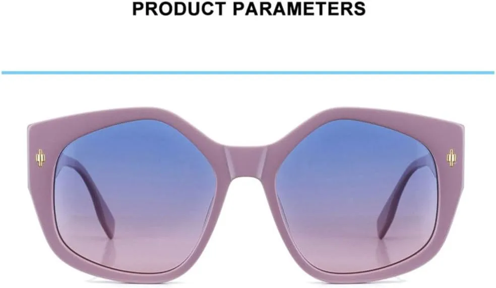 Поляризованные ацетатные солнцезащитные очки для женщин, прозрачные винтажные солнцезащитные очки для мужчин, очки с защитой от УФ-излучения UV400 VFDHN, 3
Поляризованные ацетатные солнцезащитные очки для женщин, прозрачные винтажные солнцезащитные очки для мужчин, очки с защитой от УФ-излучения UV400 VFDHN, 3