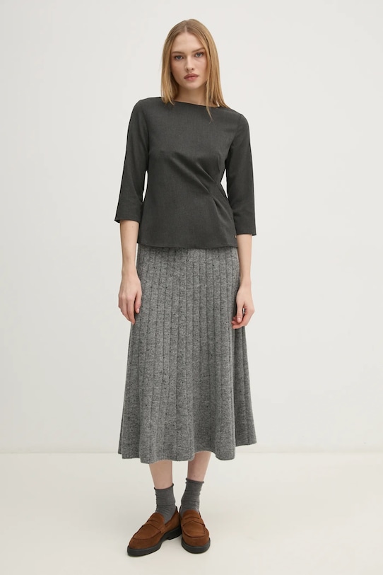 Юбка с добавлением шерсти Pedro Del Hierro, серый
Юбка с добавлением шерсти Pedro Del Hierro, серый