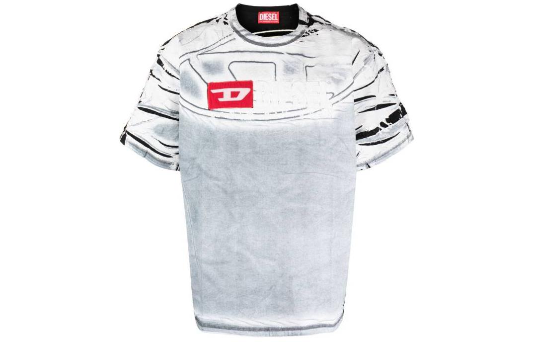 Футболка Ox Logo DIESEL, серо-белая
Футболка Ox Logo DIESEL, серо-белая