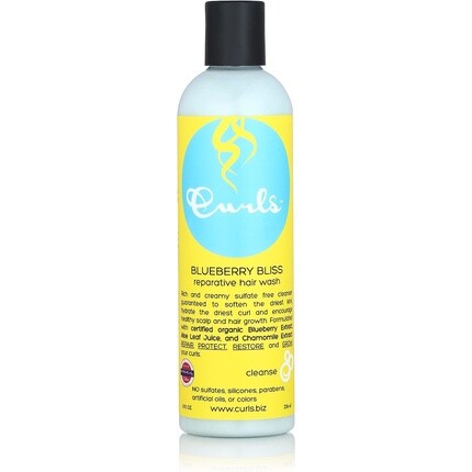 Восстанавливающее средство для мытья волос CURLS Blueberry Bliss 
Восстанавливающее средство для мытья волос CURLS Blueberry Bliss